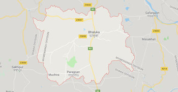 ভালুকায় বাসচাপায় প্রাণ গেল দুইজনের