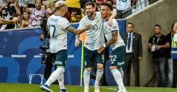 Argentina set up Brazil semi-final