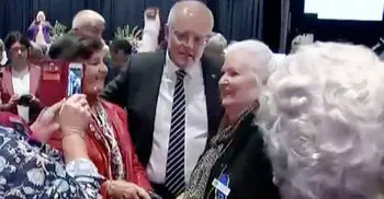 Woman arrested after throwing egg at Australian PM’s head