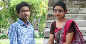 ইবি আবৃত্তি সংগঠনের সভাপতি কানন সম্পাদক রোজা