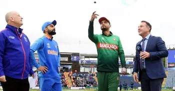 Bangladesh lose toss, bowl first against India