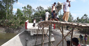 Bridge collapses only in 3 months