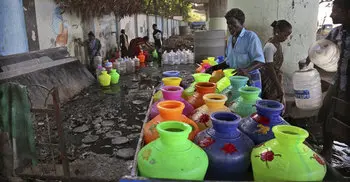 India's Chennai rapid growth threatened by water shortages