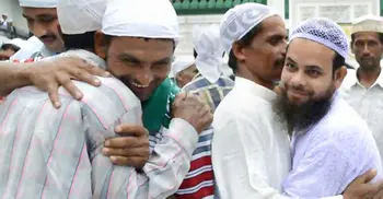 Eid being celebrated in Chandpur, Jhenaidah villages
