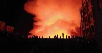 Fire in city’s slum under control