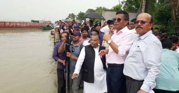 বন্যায় ক্ষতিগ্রস্ত প্রতিটি মানুষের পাশে দাঁড়িয়েছে সরকার