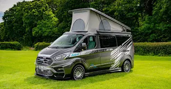 A man spent £77k converting a Ford Transit in to a campervan