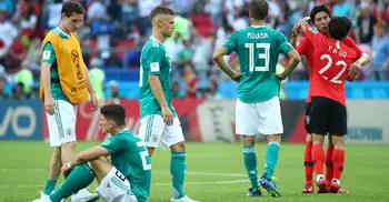 Germany out of the World Cup