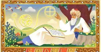 Google celebrates Omar Khayyam’s 971th birthday with Doodle