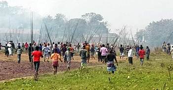 শিশুদের খেলা নিয়ে সংঘর্ষ, প্রতিপক্ষের টেঁটার আঘাতে কৃষক নিহত