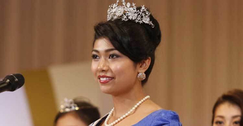 Half-Indian beauty crowned Miss Japan