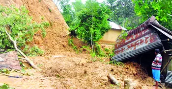 2 killed in hill slide in Kaptai