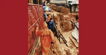 Thousands displaced as monsoon rains pound Rohingya camps: IOM