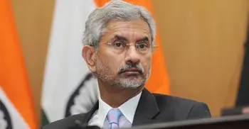 Indian External Affairs Minister Jaishankar leaves Dhaka