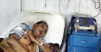 গোলাম সারোয়ার মিলন হৃদরোগে আক্রান্ত হয়ে হাসপাতালে ভর্তি