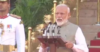Modi sworn in as India PM