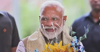 India election: counting begins with Modi poised for victory