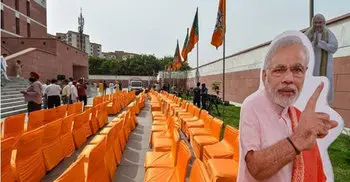 20,000 BJP workers get party invite for PM Modi’s “grand welcome”