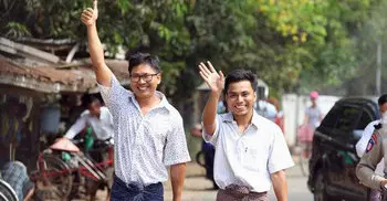 Reuters reporters jailed in Myanmar freed from prison