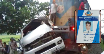 উল্লাপাড়ায় ট্রেন দুর্ঘটনায় গুরুতর আহত স্কুলছাত্র নিরবকে বাঁচান