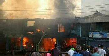 50 shops gutted in Noakhali fire