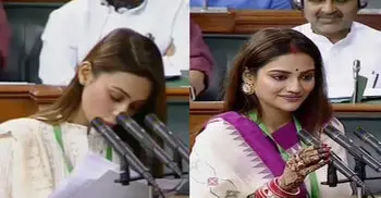 Nusrat and Mimi, first-time parliamentarians, take oath