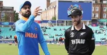 New Zealand win toss, opt to bat against India