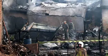Pakistan military plane crashes in residential area killing 15