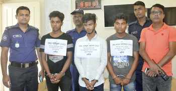 স্কুলছাত্রীকে গণধর্ষণ : প্রধান আসামিসহ গ্রেফতার ৩