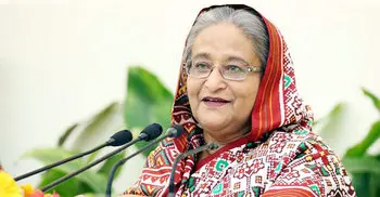PM addressing press conference on tri-nation tour