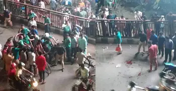 Case filed over cocktail attack on police in Dhaka