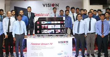 Vision Electronics launches voice control TV