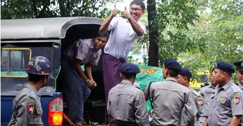 Jailed Reuters journalists win Pulitzer for Rohingya report