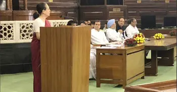 Sonia Gandhi elected leader of new Congress lawmakers