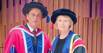 Shah Rukh gets honorary doctorate from University of Law in London