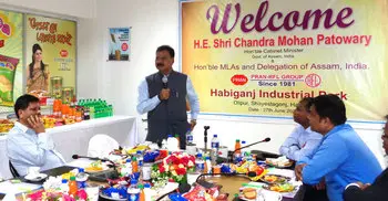 PRAN-RFL group asked to set up a factory in Assam