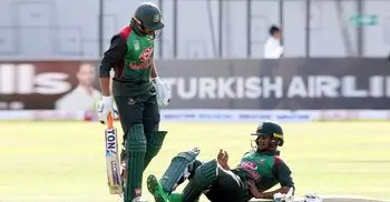 Injured Shakib rested for practice ahead of the tri-series final