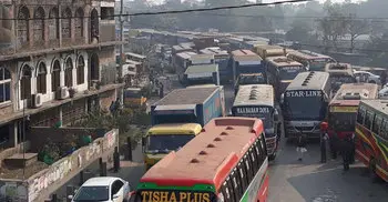 75-km tailback on Dhaka-Tangail highway