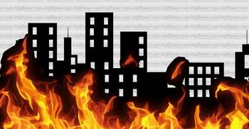 সুদের টাকার জন্য বসতঘরে আগুন