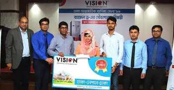Vision distributes prizes among DITF raffle draw winners