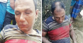 গভীর রাতে ডাকাতকে জাপটে ধরলেন গৃহকর্তা