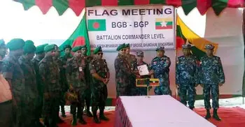 Bangladesh hands over detained Myanmar army man