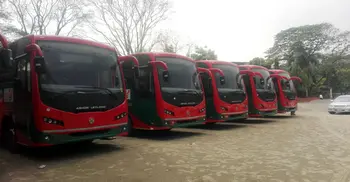 Circular AC bus service launched in city