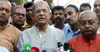 সাংবাদিকের প্রশ্নে রেগে গেলেন মির্জা ফখরুল