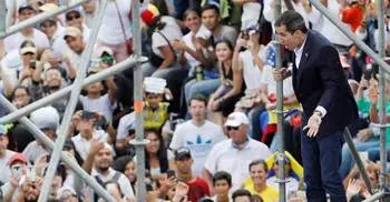 Venezuela’s Guaido returns home, calls for more protests