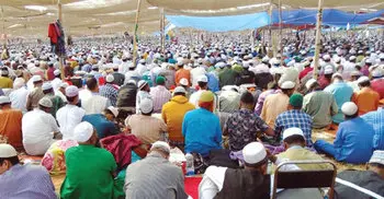 4,000 foreign devotees join on the first day of Ijtema