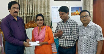 এশিয়া কাপজয়ী নারী ক্রিকেটার জ্যোতি পেলেন এক লাখ টাকা