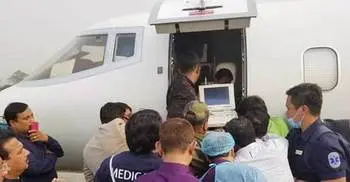 Quader on way to Singapore