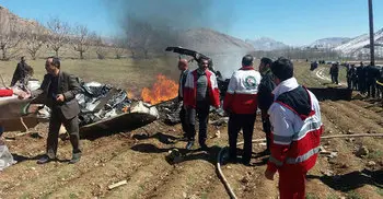 Medical helicopter crash in southwest Iran kills five