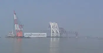 2nd span installed on Padma Bridge